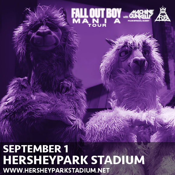 Fall Out Boy & Machine Gun Kelly at Hersheypark Stadium