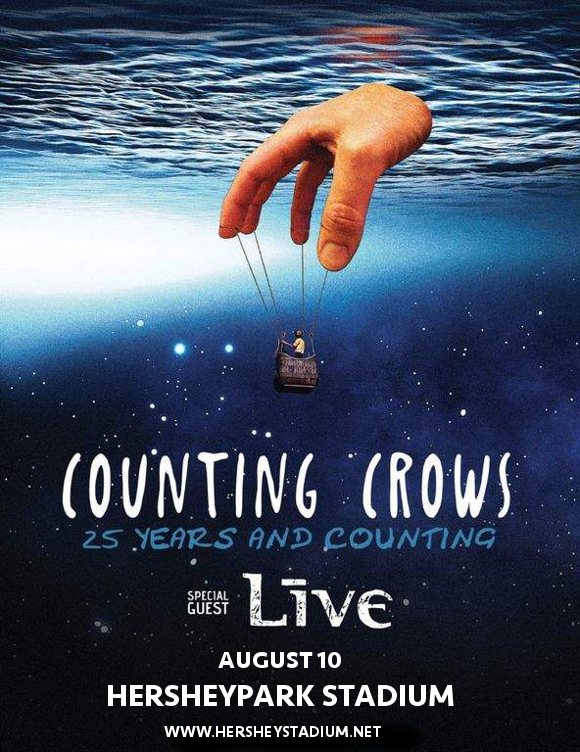 Counting Crows & Live - Band at Hersheypark Stadium