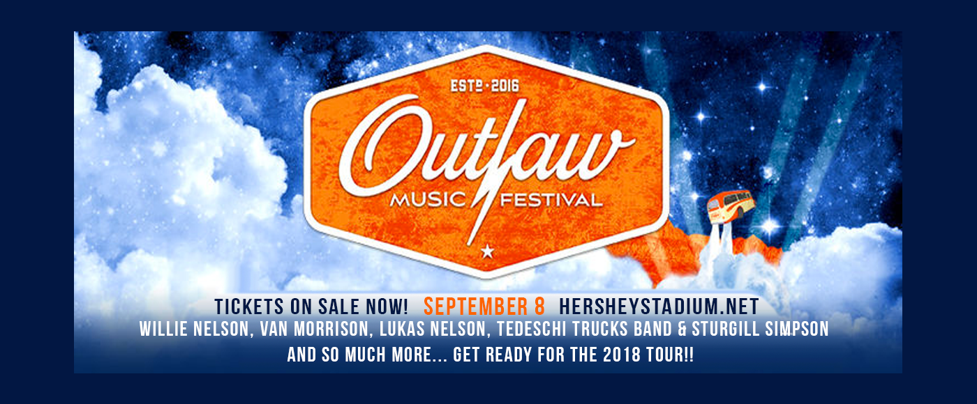 Outlaw Music Festival: Willie Nelson, Van Morrison, Lukas Nelson and The Promise of The Real, Tedeschi Trucks Band & Sturgill Simpson at Hersheypark Stadium