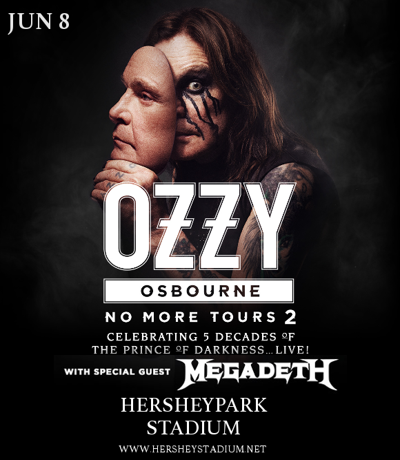 Ozzy Osbourne & Megadeth at Hersheypark Stadium