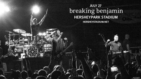 Breaking Benjamin, Chevelle & Three Days Grace at Hersheypark Stadium