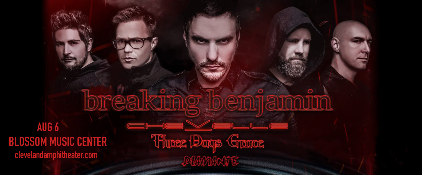 Breaking Benjamin, Chevelle & Three Days Grace at Hersheypark Stadium