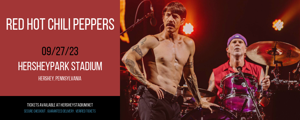 Red Hot Chili Peppers at Hersheypark Stadium