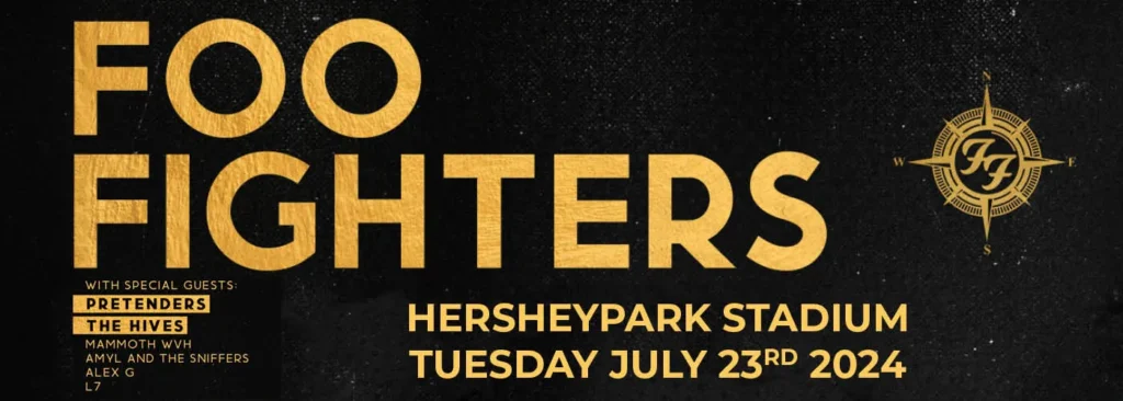 Foo Fighters at Hersheypark Stadium