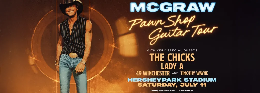 Tim McGraw at Hersheypark Stadium